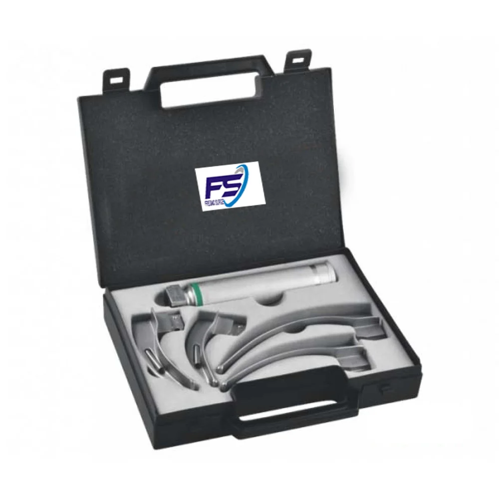 후두경 세트 Miller & 매킨토시 블레이드 및 핸들,비 광섬유 블레이드 Buy Flexible Laryngoscope