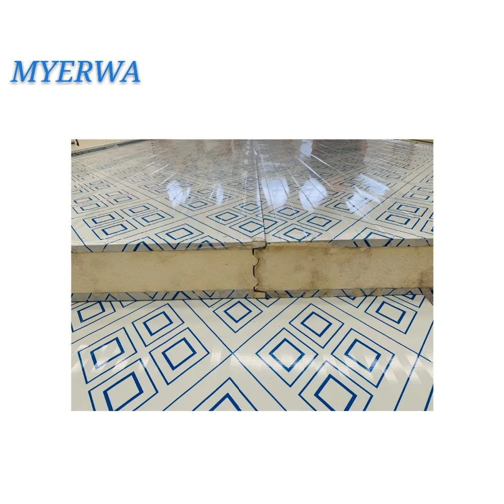 Panel de pared arquitectónico, panel de sándwich enchufable, panel de cámara fría para frutas y verduras frescas