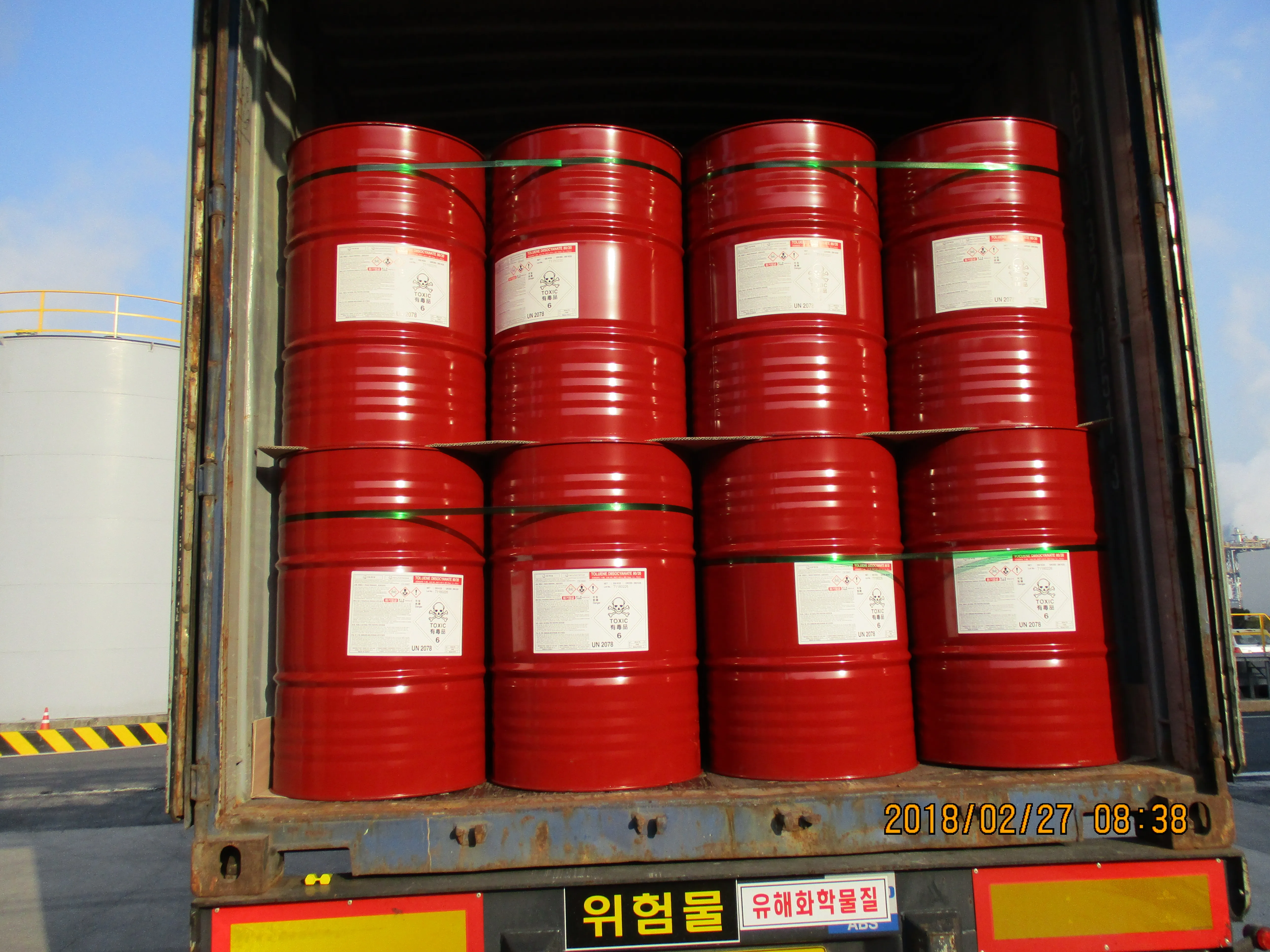
TDI 80/20 TOLUENE DIISOCYANATE KOREA 