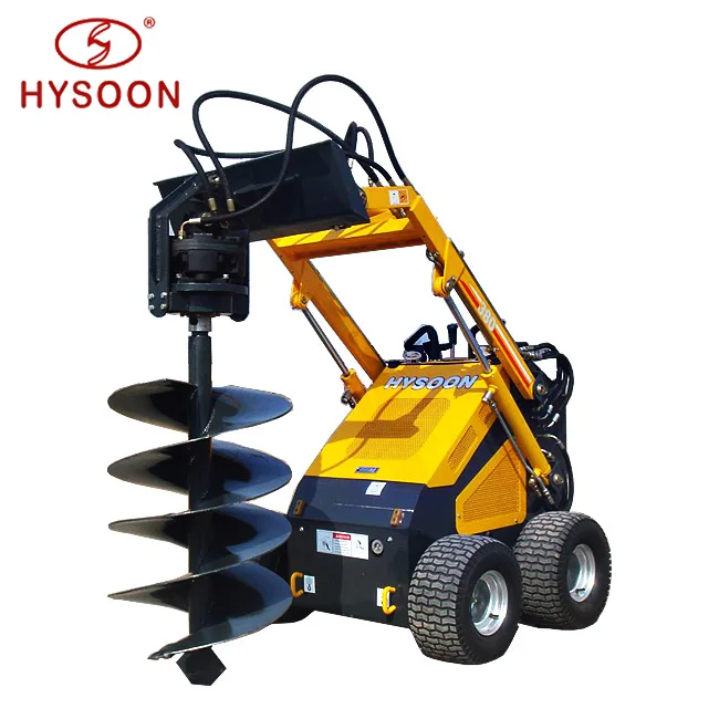 Stump grinder attachment for skid steer
