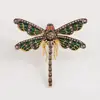 Butterfly Ring 925 Sterling Silver Ruby Gemstone Pave Diamonds Gold Plated Ring Women's Wear Jewelry Rings