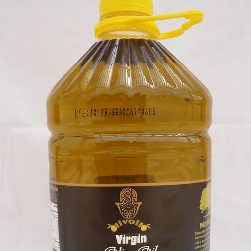 
Natural Extra Virgin Olive Oil from Tunisia, Extra Virgin. 100% Natural Virgin Olive Oil, 5l PET Bottle  (62000818899)