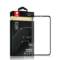 

Ainy Full Coverage Anti Fingerprints 5D curved 9H tempered glass screen protector for iphone X XS XR 11 Pro MAX 6 7 8+ Plus