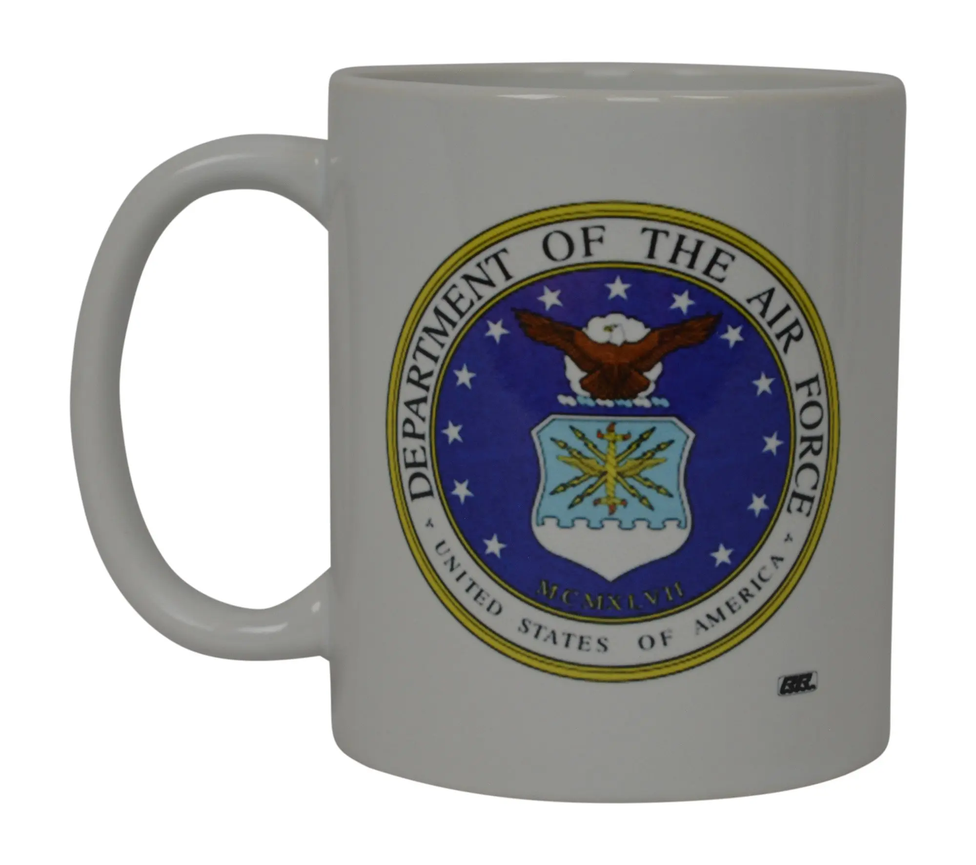 USAF Air Force Gift Mug Military American Flag United States Patriotic