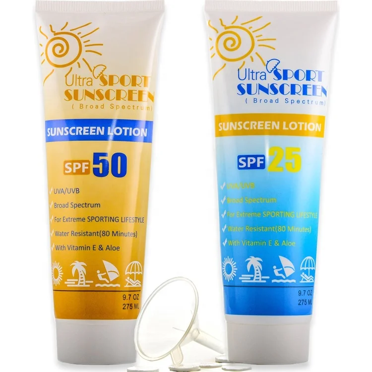 

Suncream Smuggler flasks, Spf 25+ spf 50