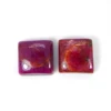 Natural ruby gemstone 11x11mm square cabochon handcrafted gemstone