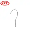 Durable chrome wire long hanger hook spring clip and metal pants hooks