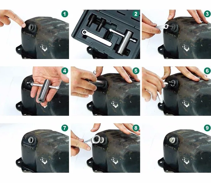 Taiwan 6pins Oil Drain Plug Washer Seat Resurfacing Kit Buy Oil Drain