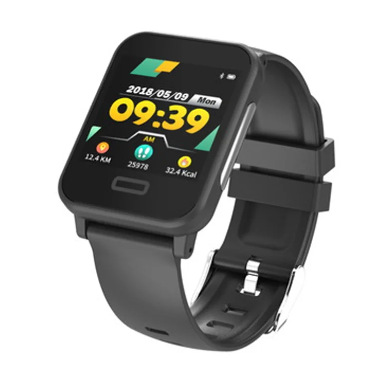 Fitness hot sale Amazon 2019 E33 Blood Pressure Smart Bracelet ECG Heart Rate fitness monitor elderly health watch