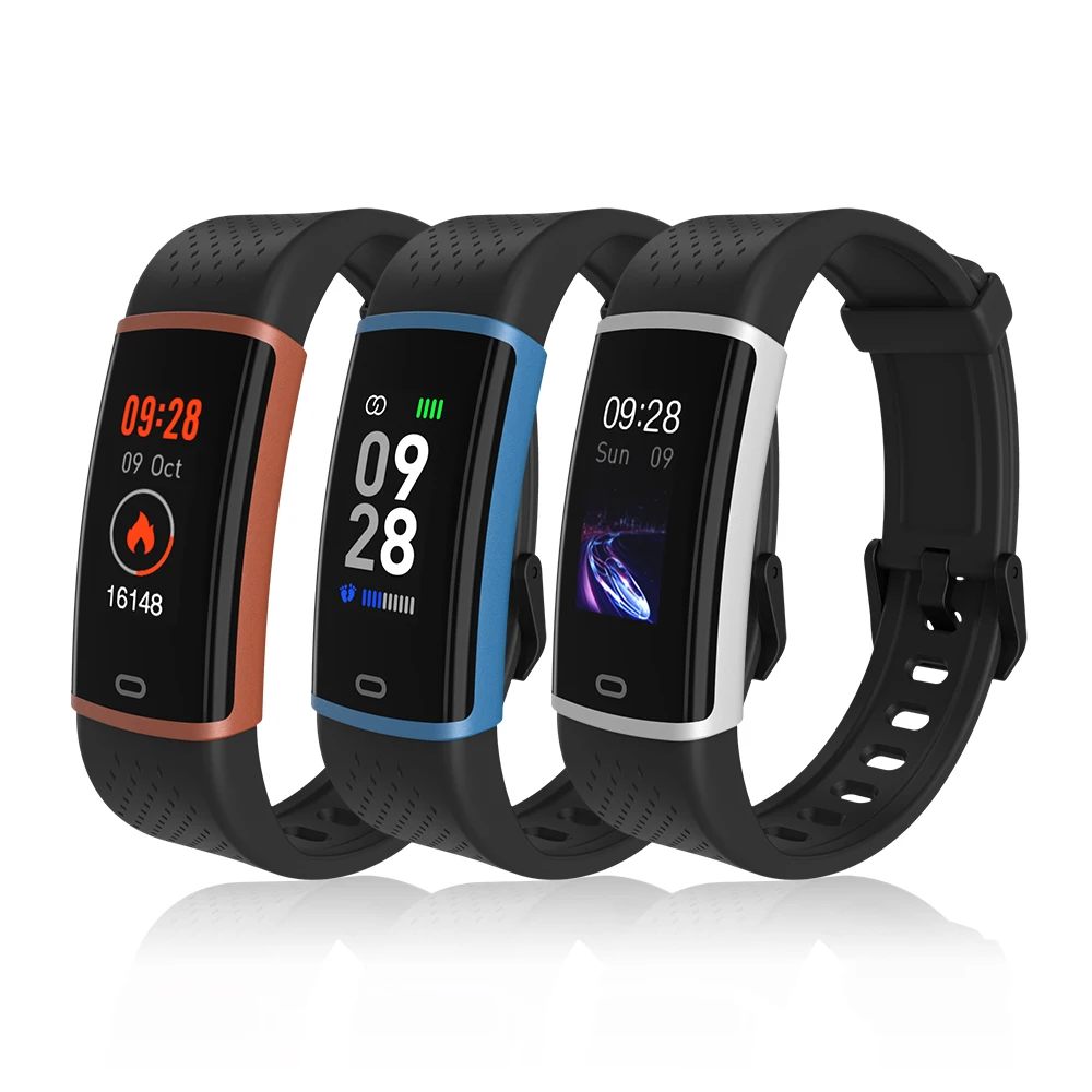 

Fitpolo 2019 new wearable device fitness sport band smart bracelet bracelete for men and women