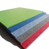 Recycled polyester microfiber bark covering for sound insulation
