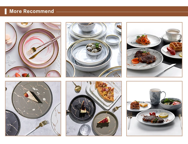 product-High Temperature Porcelain Crockery Set Dinnerware, Color Banquet Dinnerware Sets, Rustic Re-2