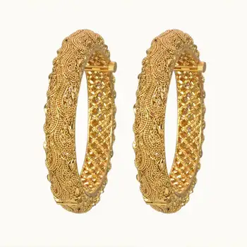 gold plated bangles