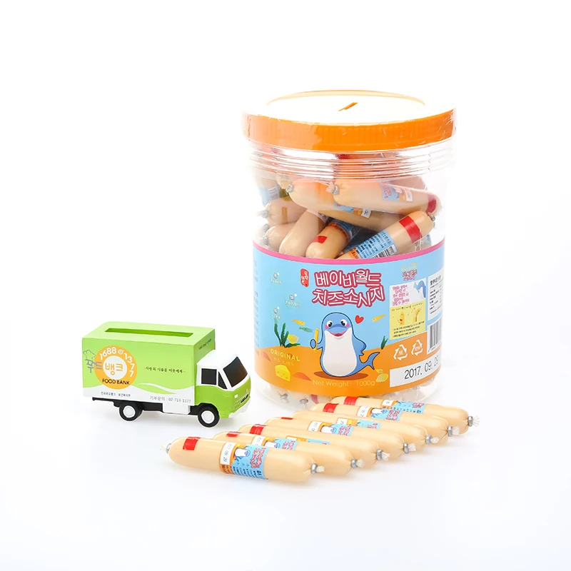 
New arrival Babyworld codfish sausage 20g original ausage for children 