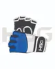 Custom made leather black Gloves Punching MMA Training taekwondo Martial art glove