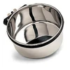 Ski Group Of Stainless Steel Parrot Coop Cup Bird Food Bowl With Stylish Design