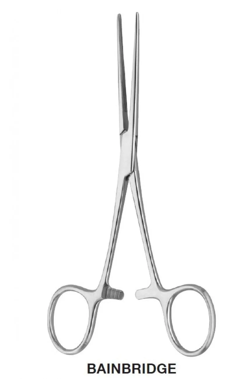 Bainbridge Artery Forceps Straight And Curved 15cm 18cm German 