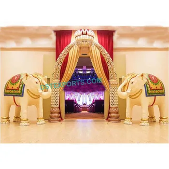 Wedding Fiber Elephant Entrance Decor Indian Wedding Welcome Gate