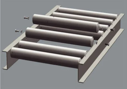 Stainless steel v groove conveyor roller