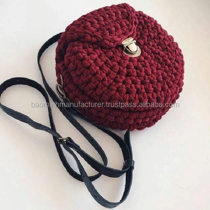 crochet bag for yarn