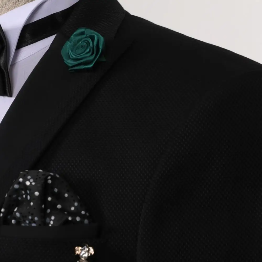 
Turkish style tuxedo wedding three piece set suits for men 