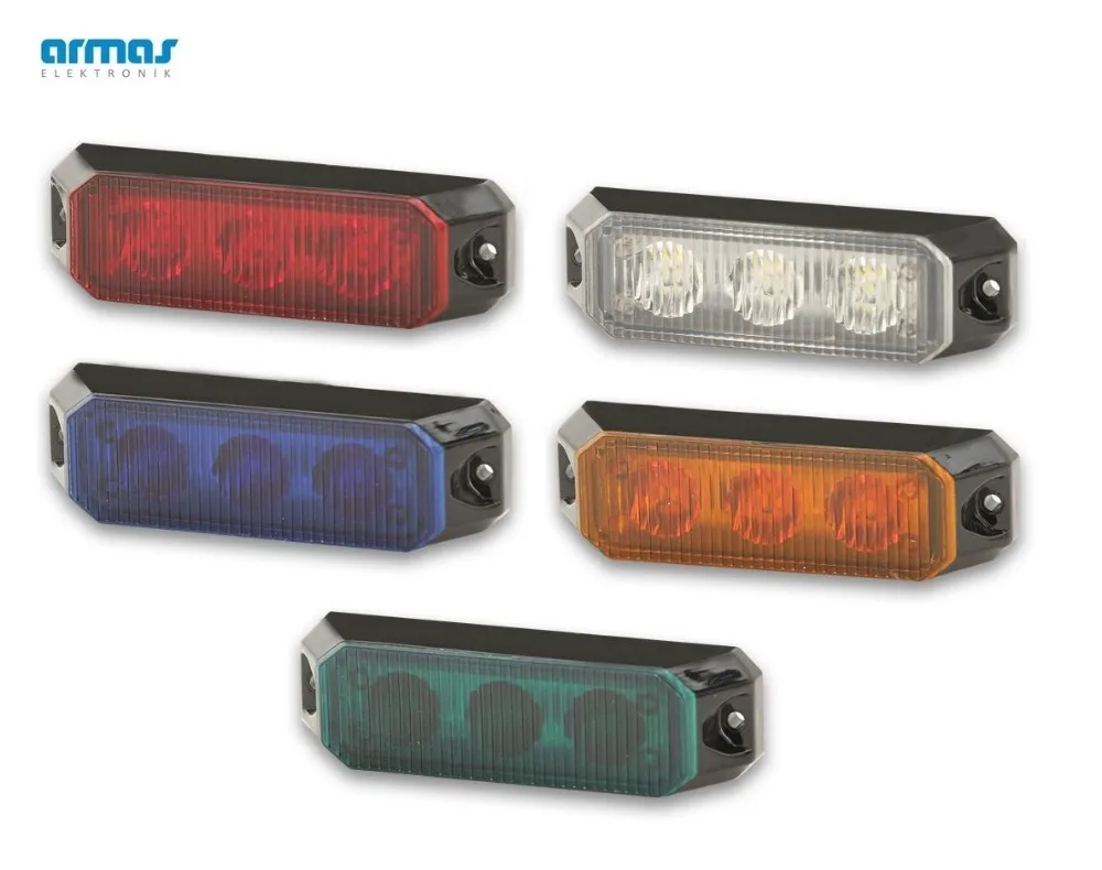 
Emergency Warning LED Strobe Flashing Grille Light 