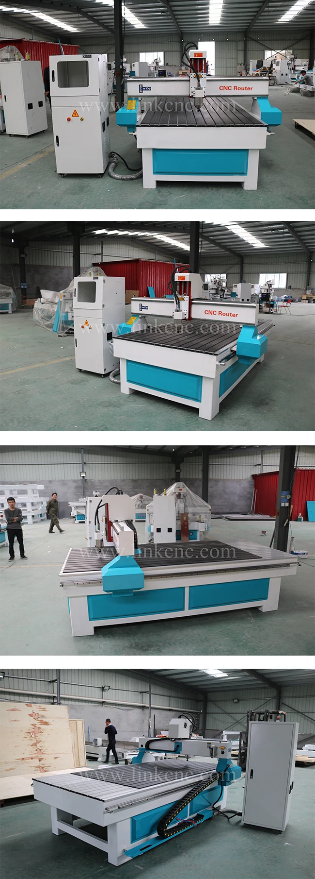 China aluminum acrylic cutting 1325 1530 wood cnc router machine