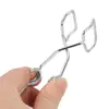 Spring Steel Test Tube Clamp Lab glass test tube holder clamp rack tongs Chrome Plated