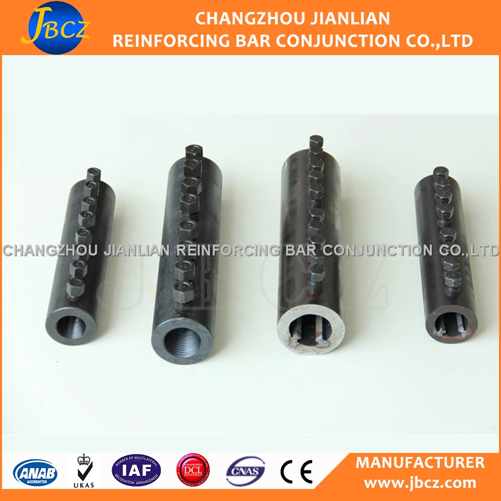 Steel Bar Mechanical Bolt Lock Rebar Coupler Buy Bolt Lock Rebar