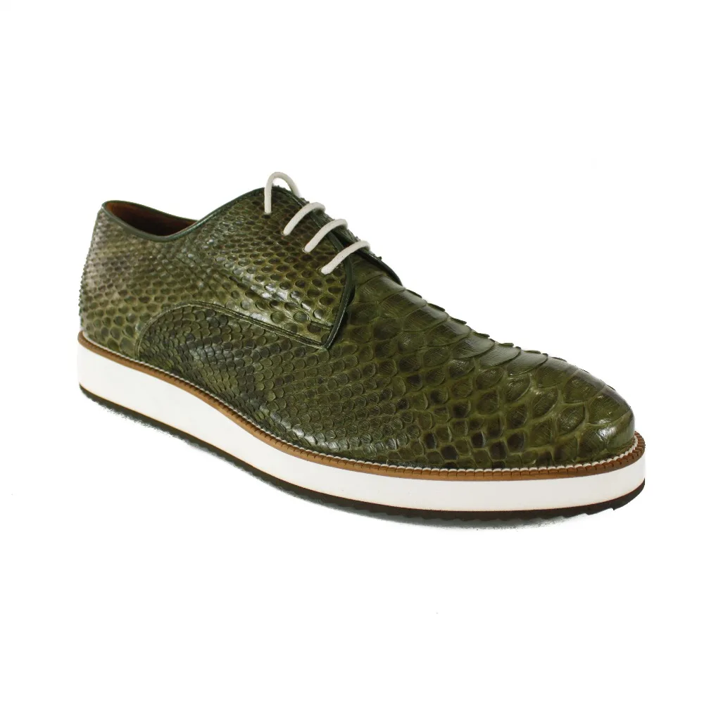 real snakeskin shoes mens