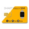 SmartWatch SIM Cards - Compatible With 2G 3G 4G GSM Smart watches & Wearables-30 Day kid senior GPS location tracking Service