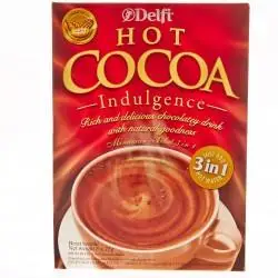 
DELFI Instant Chocolate Powder 20 x 25gr | Indonesia Origin | Cheap popular instant coffee with strong non acidic flavour 
