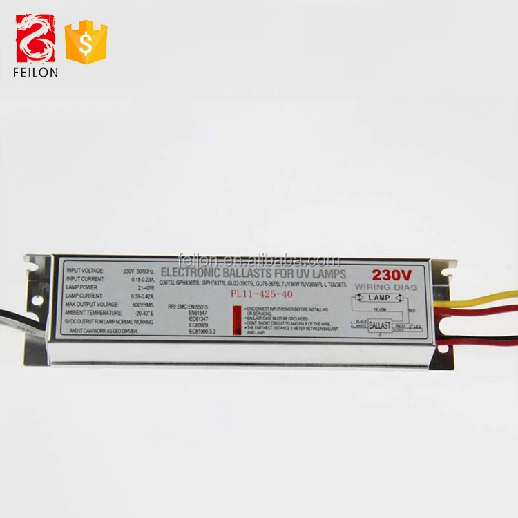 40w Electronics Uv Lamp Ballast Buy 40w Uv Ballast,Ballast For Uv