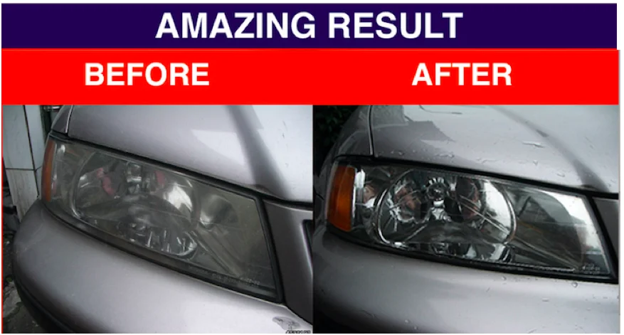 All in One Headlight Restoration Wipe Car Headlight Cleaner Cloth ...