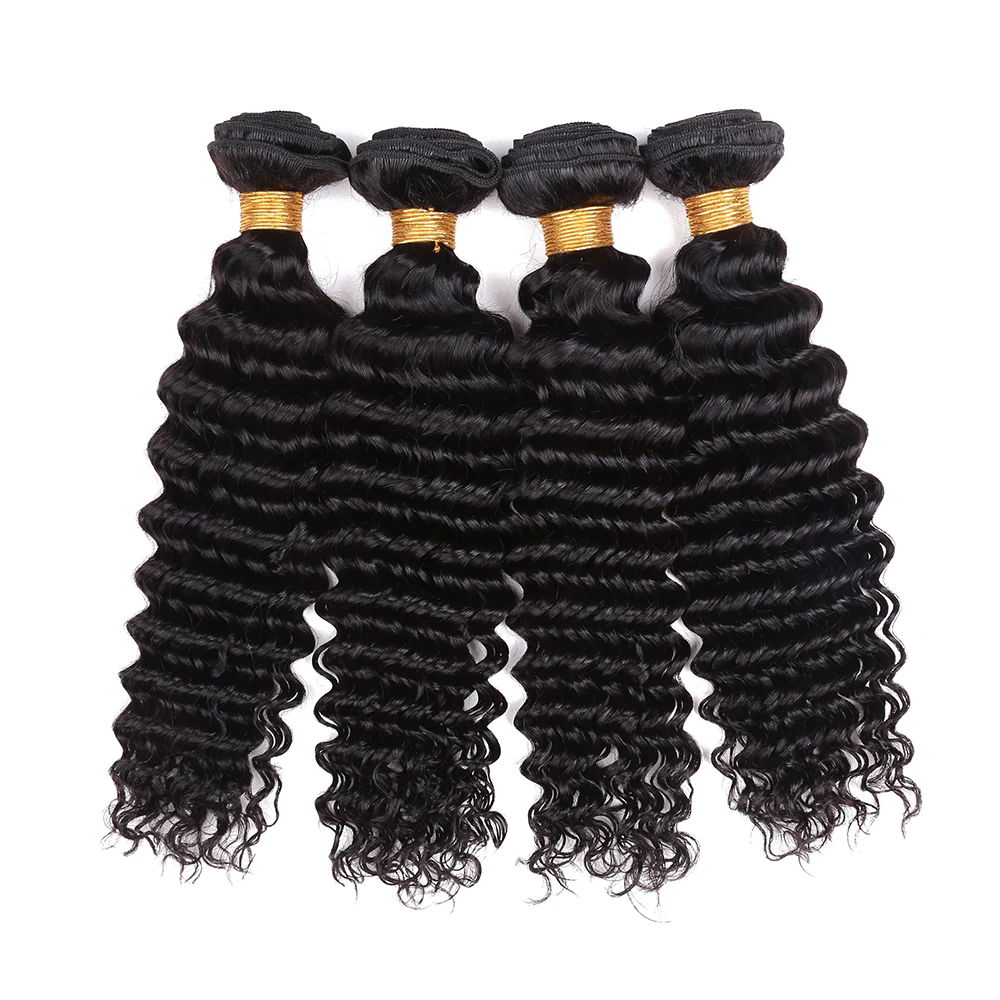 Brazilian Deep Curly Bundles 100g/ Piece Unprocessed Virgin Human Hair ...