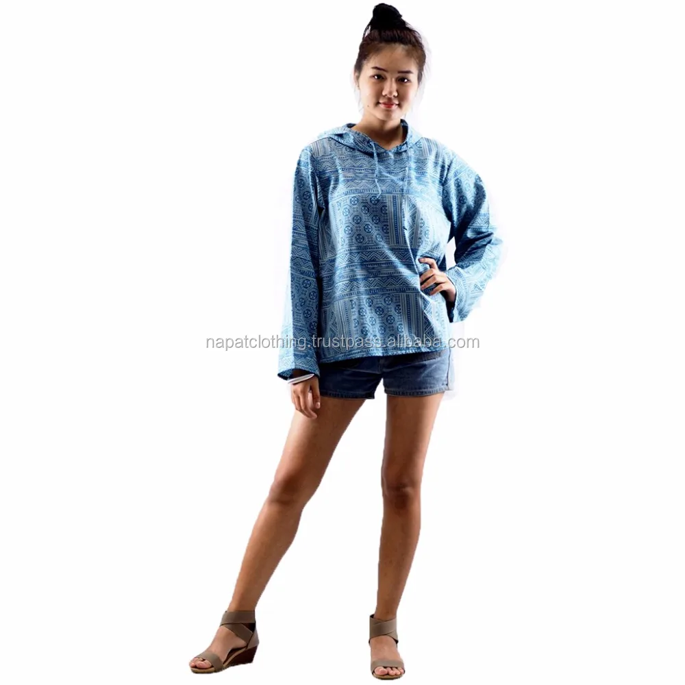 
NAPAT Cotton Hood Jacket Long Sleeve Winter Fashion 2018 