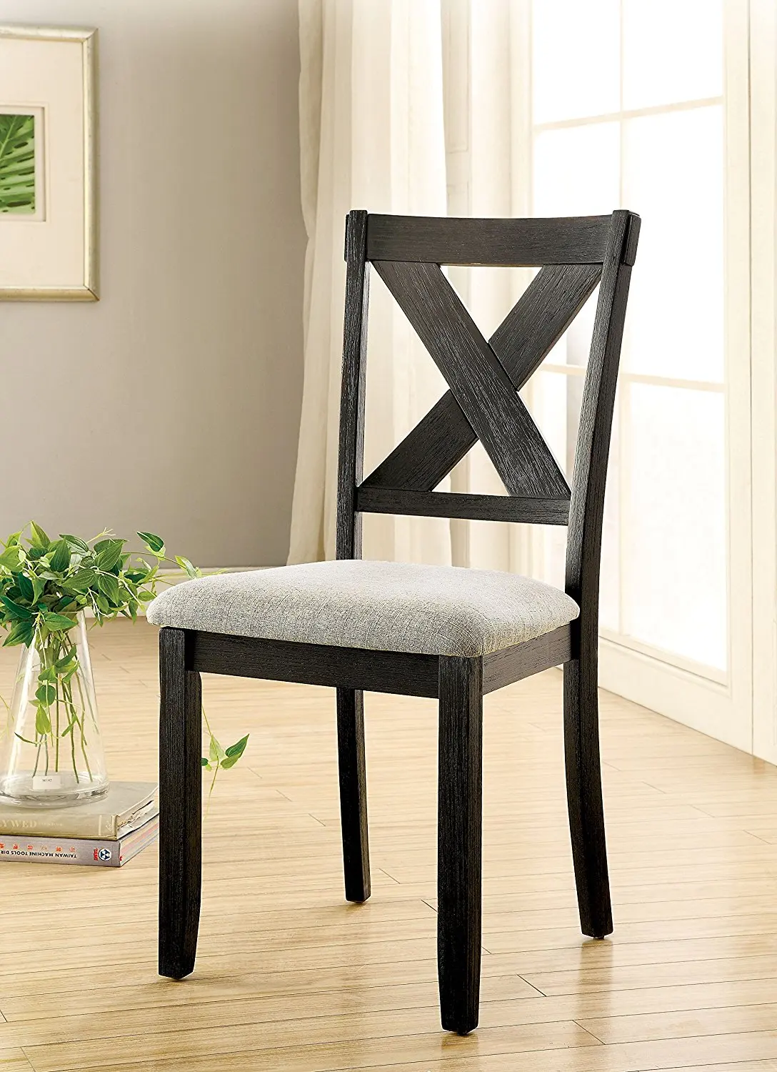 Zarine Khan Dress Find Deals On Line At Get Quotations Furniture Of America Zarine Fabric Padded Dining Chair