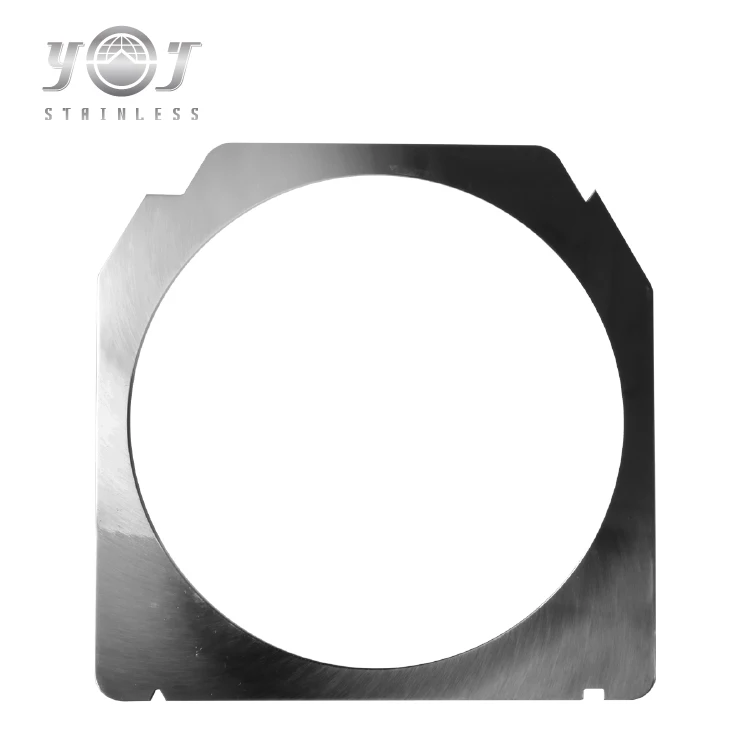 
6 8 12 Inch Steel Disco Wafer Ring Frame For Semiconductor 