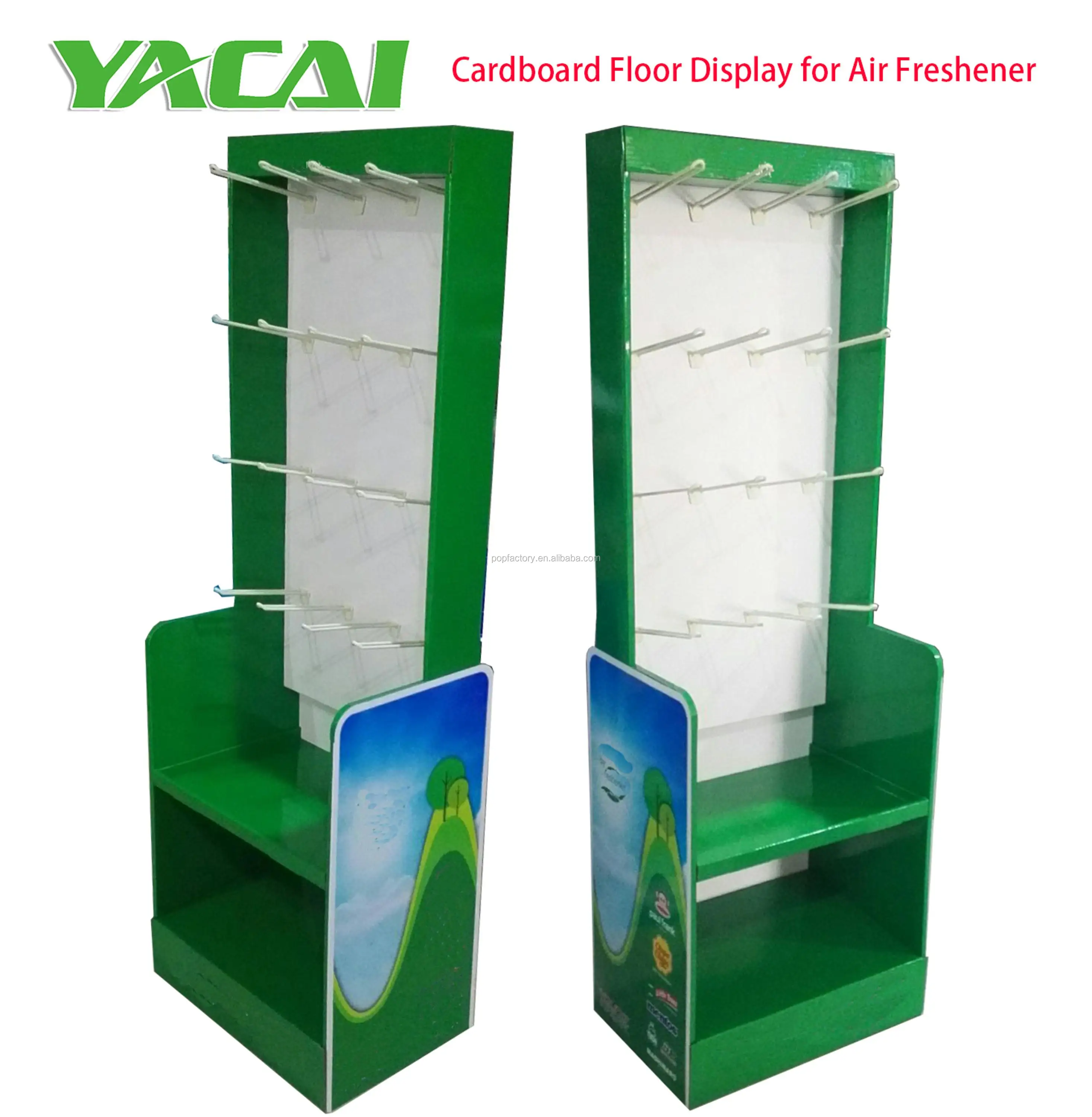 Air Freshener Cardboard Display Stand,Custom Pop Store Display Factory