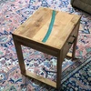 Epoxy Resin Bedside Table