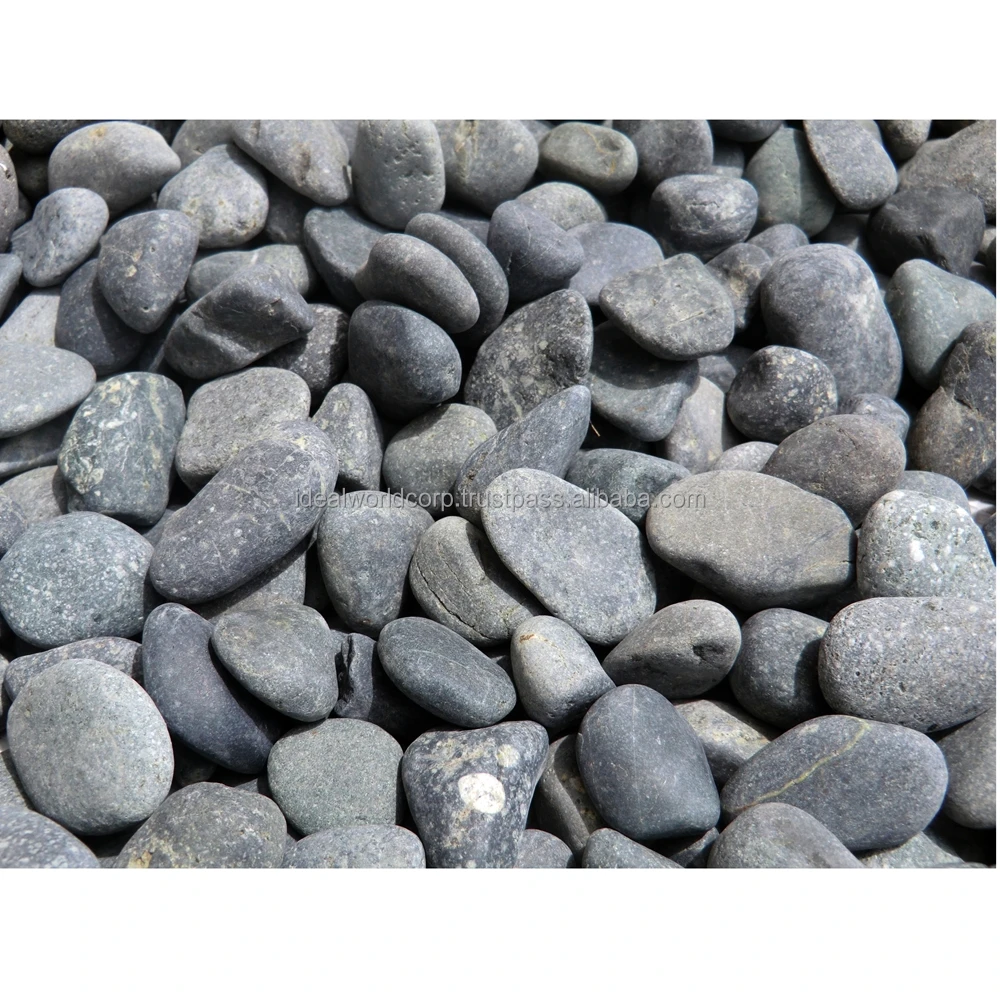 
BLACK BEACH PEBBLE COBBLE STONE 