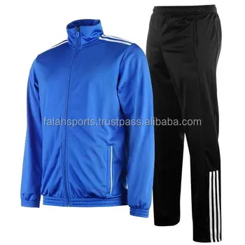 plain blue tracksuit