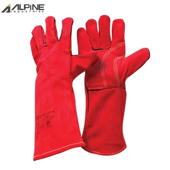 mens red gloves