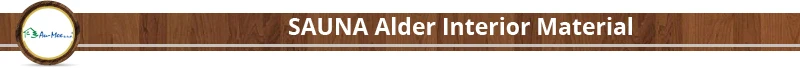 Top Quality Alder Sauna Wallboard STP profile