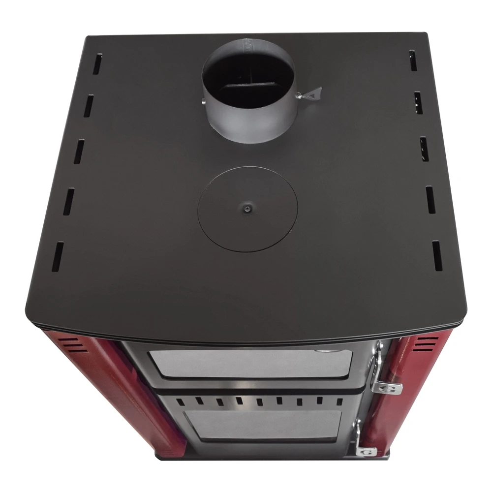 
28,6 kW European Quality Wood Burning Stove with Oven and Water Jacket | 76,6% Efficiency (Gekas Stoves - DG 2300) 