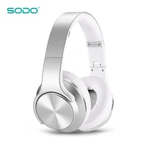 

SODO MH5 Customize Logo Flip to Powerful Speaker Wireless Bluetooth Headphone