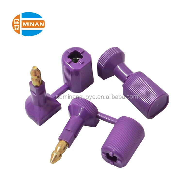 MA - PS 6002 High Security Seals Plastic Cargo Security airline safety tamper proof Plastic Seal with bar code