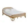 French design rattan bed