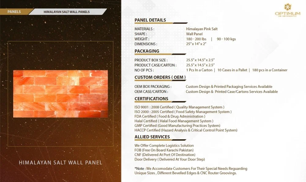 
Himalayan Salt Wall Panel 