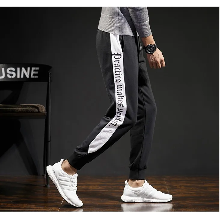 2018 New Men Joggers Brand Male Trousers Casual Pants Sweatpants Jogger ...